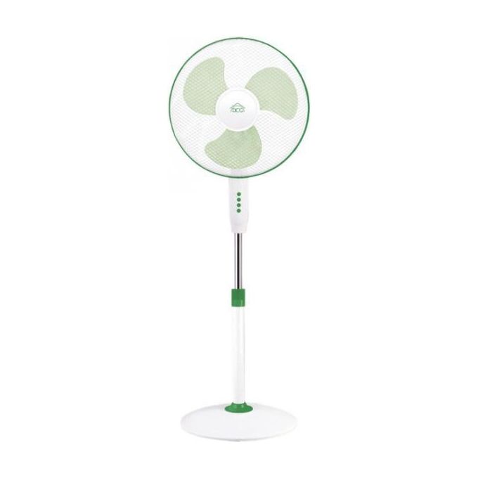 DCG Ventilatore a Colonna Verde 50W per un Rinfrescante Comfort Casalingo