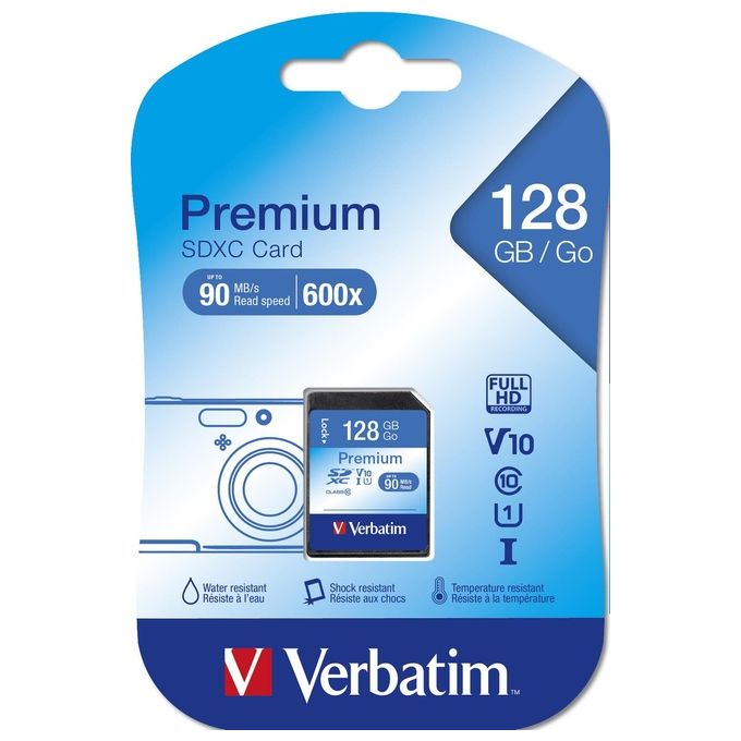 Verbatim SDXC Class 10 128Gb