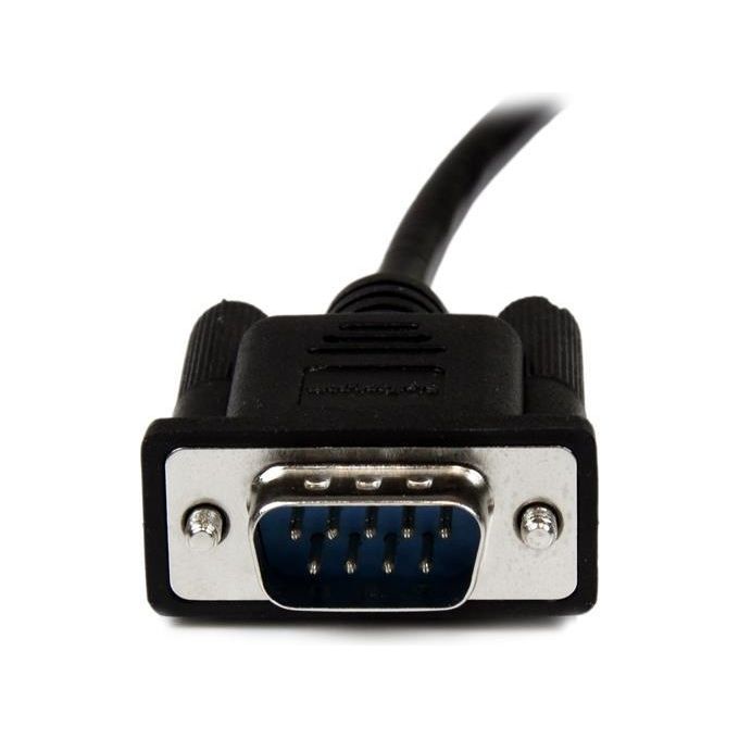StarTech Cavo Seriale Null Modem Db9 Rs232 Nero 1 M - F-m