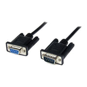 StarTech Cavo Seriale Null Modem Db9 Rs232 Nero 1 M - F-m