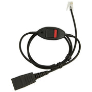 Jabra 8800-01-20 Cavo per Cuffie RJ-10 a Disconnessione Rapida 1mt