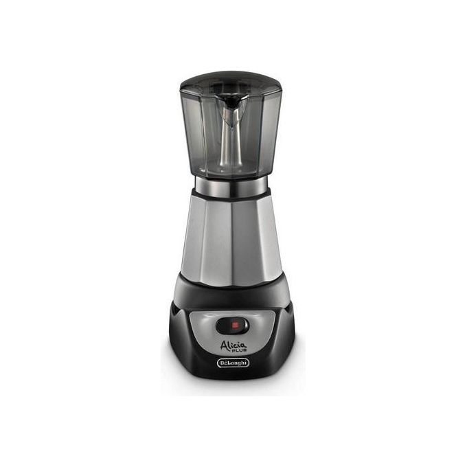 DeLonghi EMKM4.B Alicia Caffettiera Moka elettrica 450 W 2-4 tazze Silver