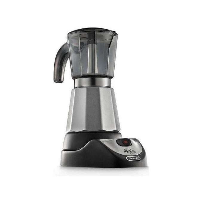 DeLonghi EMKM4.B Alicia Caffettiera Moka elettrica 450 W 2-4 tazze Silver
