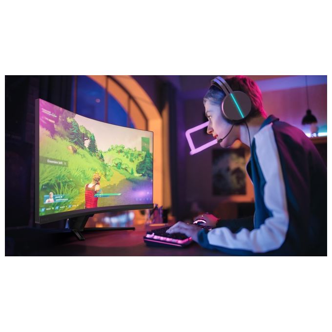 PHILIPS 32M2C3500L-00 Evnia Monitor Gaming Curvo 31.5'' QHD 180Hz 0.5ms HDR10 FreeSync colore Nero