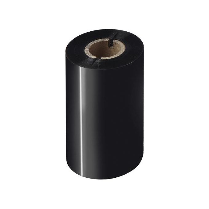 Brother BWS-1D300-110 Nastro Termico Trasferimento Termico Cera Standard 110 mm x 300 m colore Nero