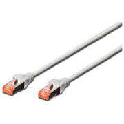 Digitus cavo rete s-ftp cat.6 doppia schermatura ls0h colore grigio mt. 10