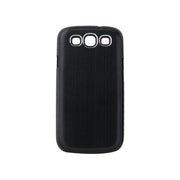 Swiss charger Custodia per Samsung Galaxy SIII in Alluminio Nero Satinato