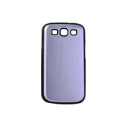Swiss charger Custodia per Samsung Galaxy SIII in Alluminio Argento Satinato