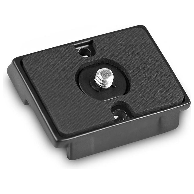 Mantona Scout Quick Release Plate Piastra ad Aggancio Rapido per Treppiedi in Alluminio