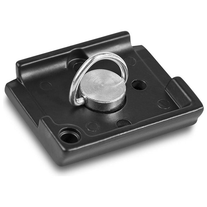 Mantona Scout Quick Release Plate Piastra ad Aggancio Rapido per Treppiedi in Alluminio