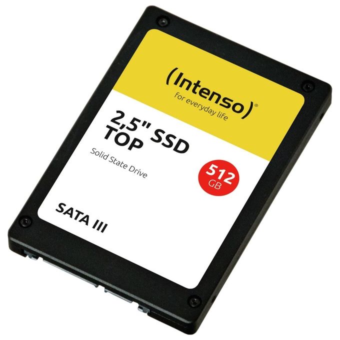 Intenso Hd Ssd 2,5 512gb Sata 3 Top Performance