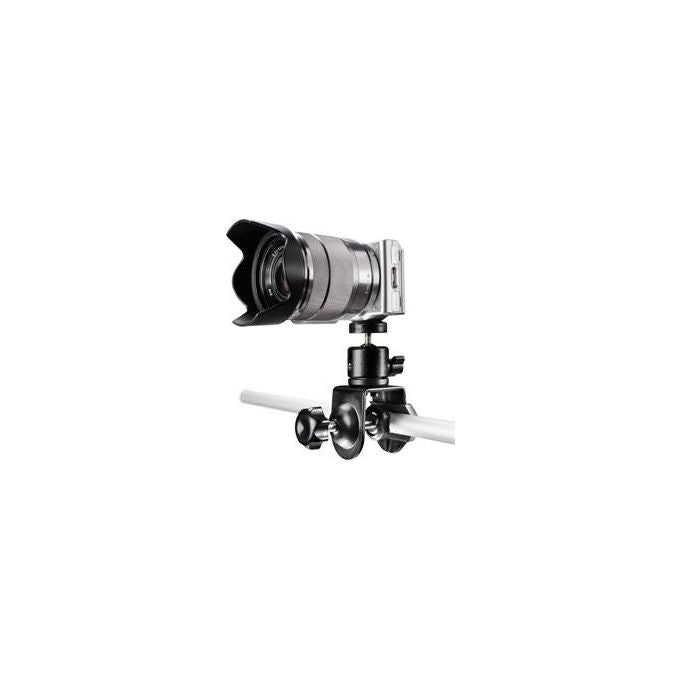 Walimex Morsetto Tubolare con Testa a Sfera Diametro Massimo 4,5cm