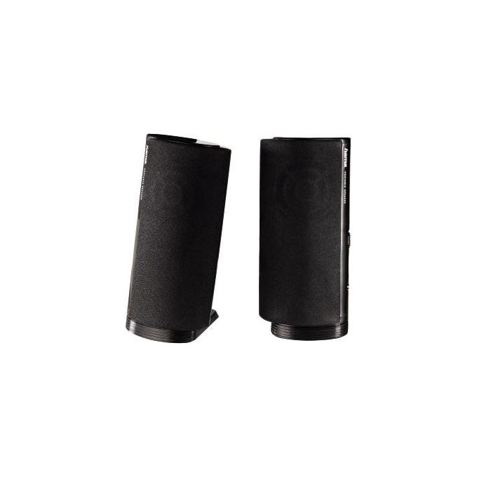 Hama 00057139 E 80 Casse PC 2.0 Canali Alimentazione USB Jack 3.5 mm 2.5 W colore Nero