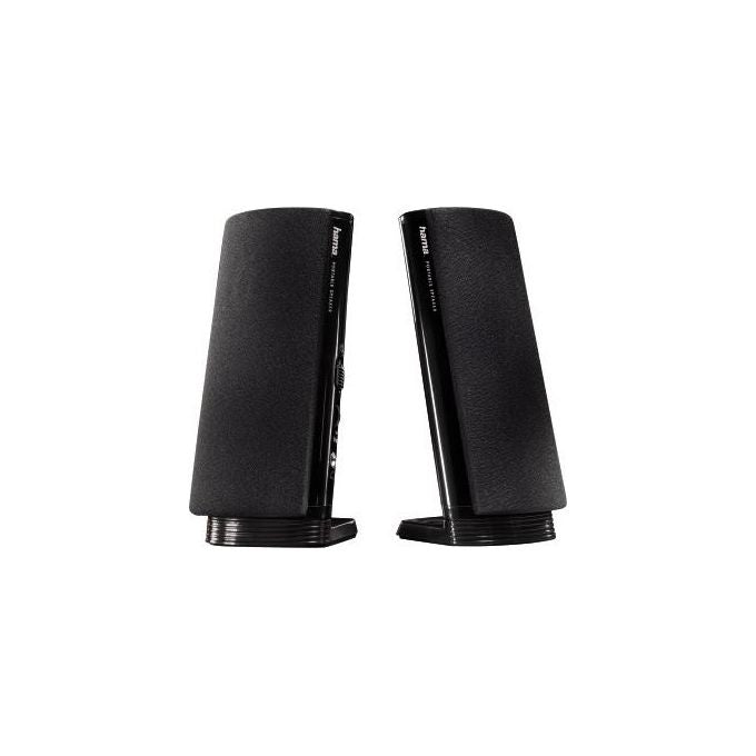 Hama 00057139 E 80 Casse PC 2.0 Canali Alimentazione USB Jack 3.5 mm 2.5 W colore Nero