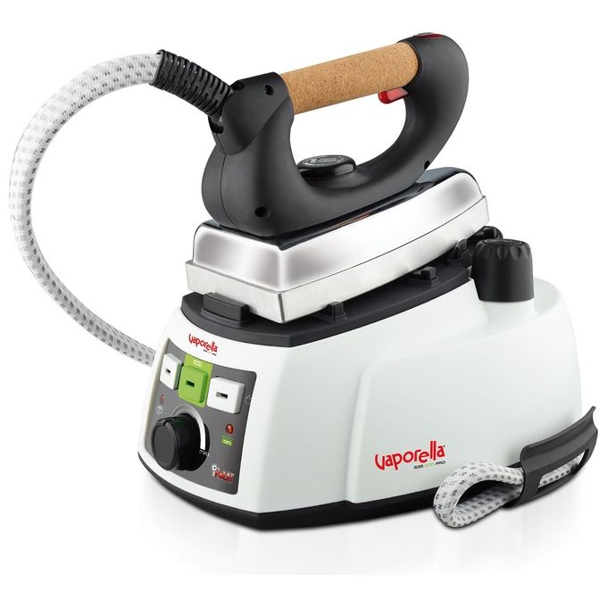 Polti Vaporella 535 Eco Pro, Ferro da Stiro con Caldaia, 4 Bar, 90 g-min, Nero e Bianco