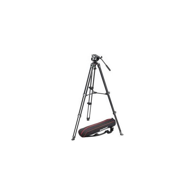 Manfrotto KIT_ Mvt502am Treppiede + Testa Mvh500a + Sacca Trasporto