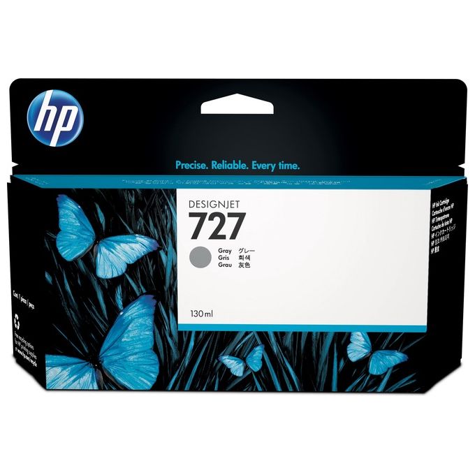 Hp 727 130-ml Gray Ink Cartridge