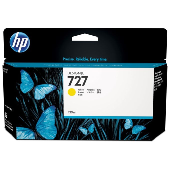 HP B3P21A DesignJet 727 Cartuccia Inchiostro Inkjet Alta Capacita' 130 ml colore Giallo