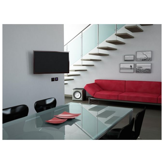 Meliconi Cme Rotation ER100 Supporto da Muro per TV da 14 a 25