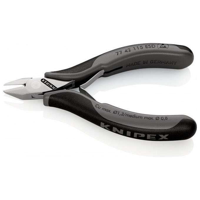 Knipex Tronchese Laterale per Elettronica Esd 115mm