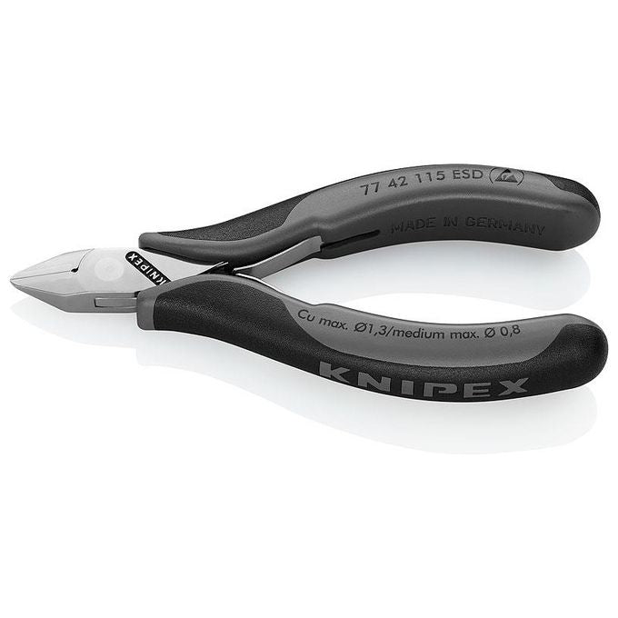Knipex Tronchese Laterale per Elettronica Esd 115mm