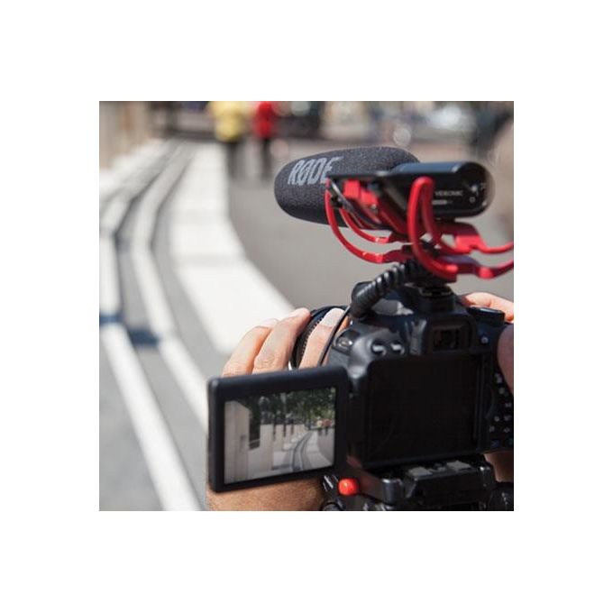 Rode VideoMic Rycote Microfono Direzionale a Condensatore Mezzo Fucile per Utilizzo con Fotocamere e Videocamere Nero-Antracite