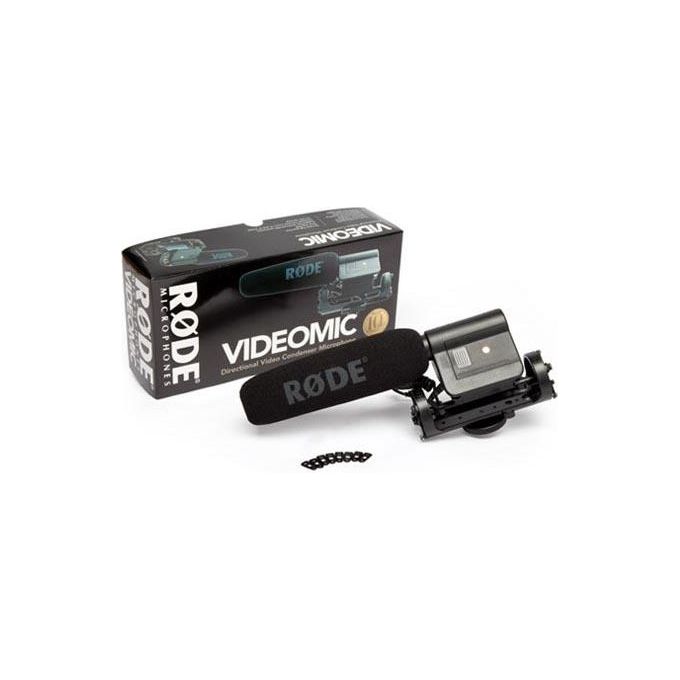 Rode VideoMic Rycote Microfono Direzionale a Condensatore Mezzo Fucile per Utilizzo con Fotocamere e Videocamere Nero-Antracite