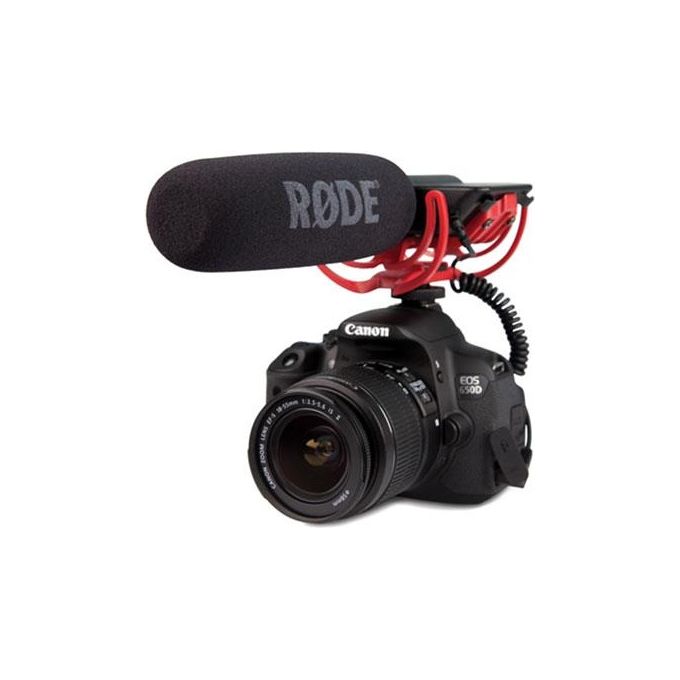 Rode VideoMic Rycote Microfono Direzionale a Condensatore Mezzo Fucile per Utilizzo con Fotocamere e Videocamere Nero-Antracite