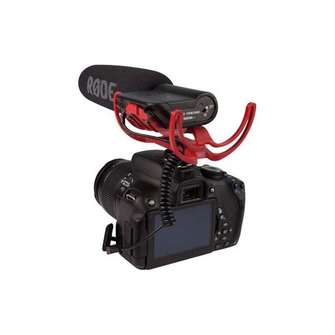 Rode VideoMic Rycote Microfono Direzionale a Condensatore Mezzo Fucile per Utilizzo con Fotocamere e Videocamere Nero-Antracite