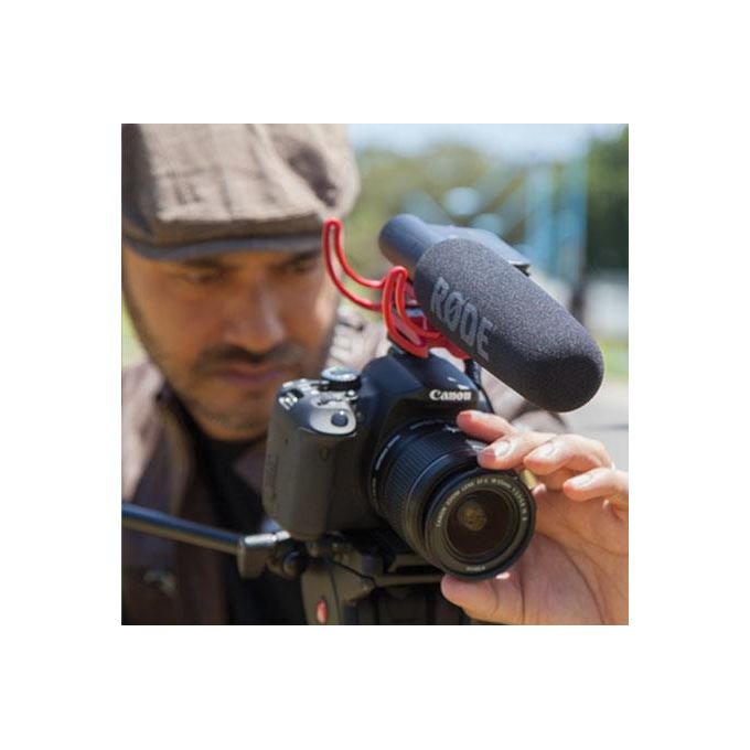 Rode VideoMic Rycote Microfono Direzionale a Condensatore Mezzo Fucile per Utilizzo con Fotocamere e Videocamere Nero-Antracite