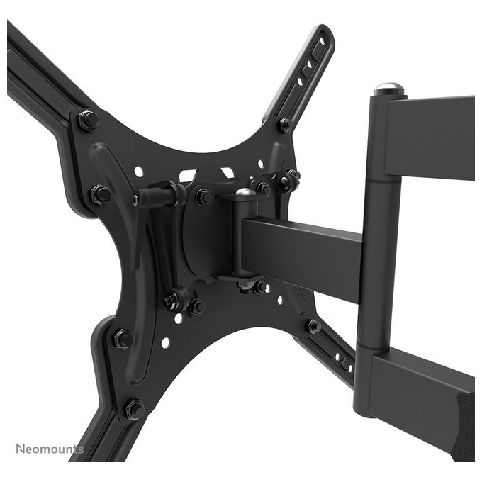 Neomounts WL40-550BL14 Supporto TV a Parete Full Motion per Schermi 40-55 Pollici VESA 100x100 a 400x400 Inclinabile e Girevole con Sistema Easy Release colore Nero