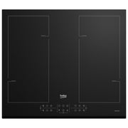 Beko HII64206F2MT Piano cottura Induzione 60 cm 4 Zone IndyFlex Touch Control Booster colore Nero
