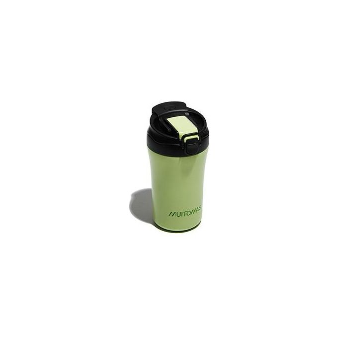 Muitomas Tazza Termica con Coperchio 350ml Verde