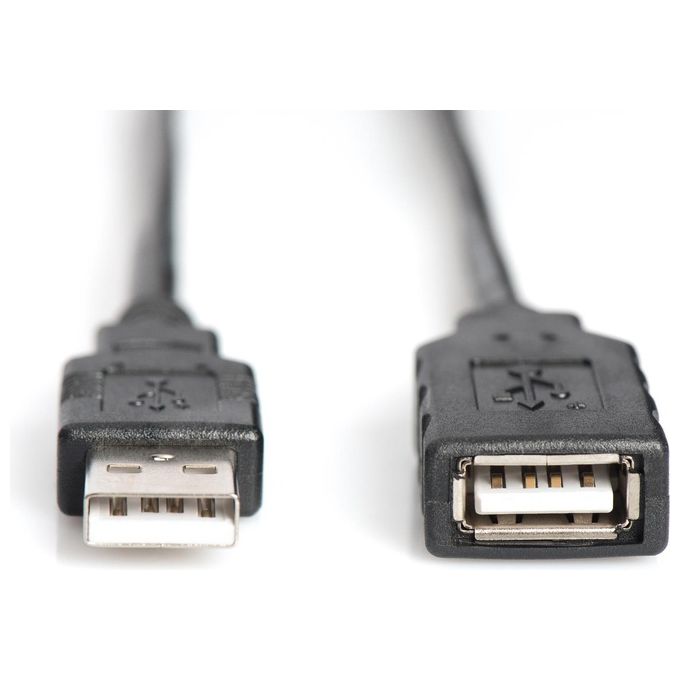 Digitus Estensore Di Linea Usb 2.0 Maschio-femmina Con Cavo Da Mt. 15