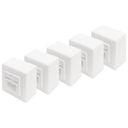Digitus DN-9002-B5-N Presa Dati Schermata CAT 5e Classe D 2x RJ-45 Montaggio a Parete colore Bianco
