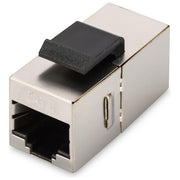 Digitus Adattatore Passante 2X8 Poli Rj45 Schermato Cat.6 Con Ganci per Pannelli