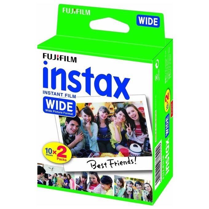 Fujifilm Pellicole Instax Wide 20 Fogli