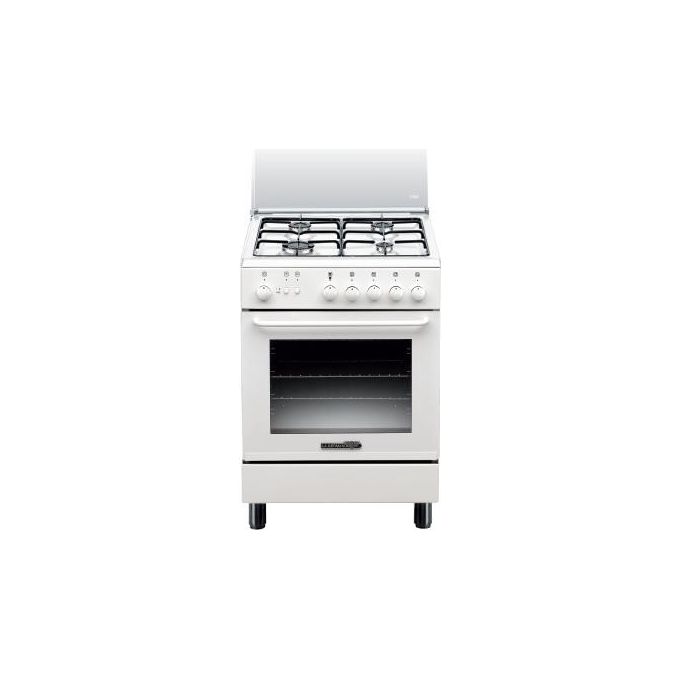 Bertazzoni S64021W Cucina a Gas 4 Fuochi Forno Gas 69 L Libera Installazione (85x60x60 cm) colore Bianco