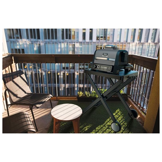 Ninja Carrello Pieghevole per Barbecue Elettrico Ninja Woodfire