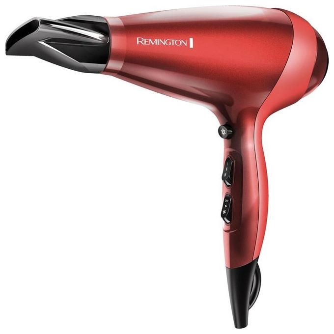 Remington AC9096 Asciugacapelli Professionale Silk, 2400 W, Griglia Interna in Ceramica Infusa dalle Proteine della Seta