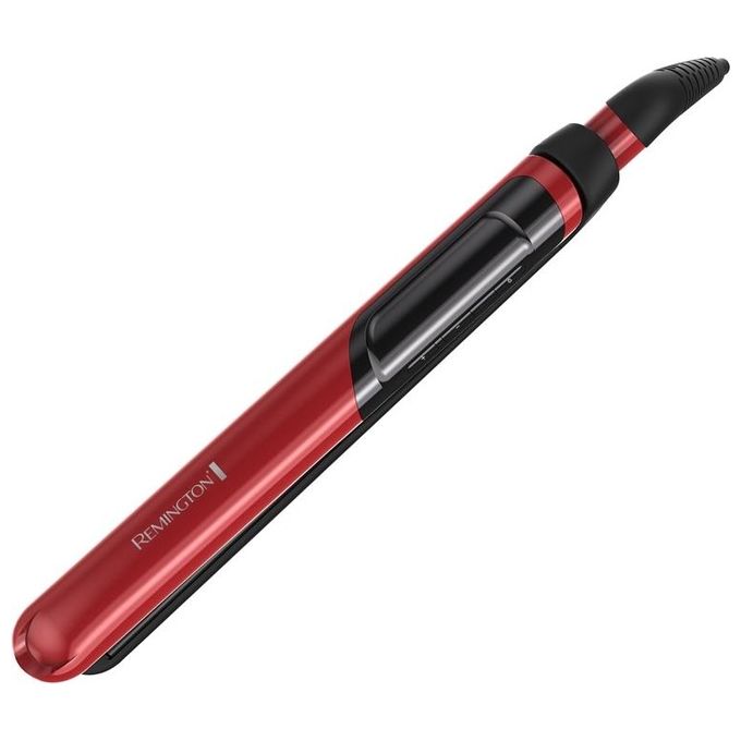 Remington S9600 Silk Straightener - Piastra per capelli classica, piastre in ceramica, temperatura regolabile da 150 °C fino a 235 °C (turbo boost 240 °C), riscaldamento rapido in 10 s, funzioni: display digitale - spegnimento automatico - memory temperat