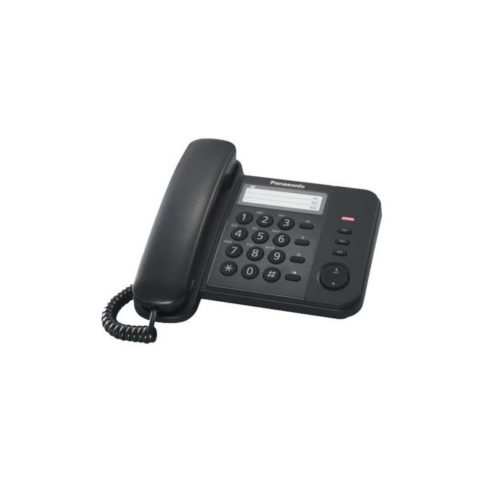 Panasonic KX-TS520EX1 telefono a filo Nero