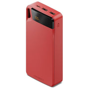 Cygnett CY4753PBCHE ChargeUp Boost Power Bank 20000 mAh 15W 3 Porte USB con Display colore Rosso