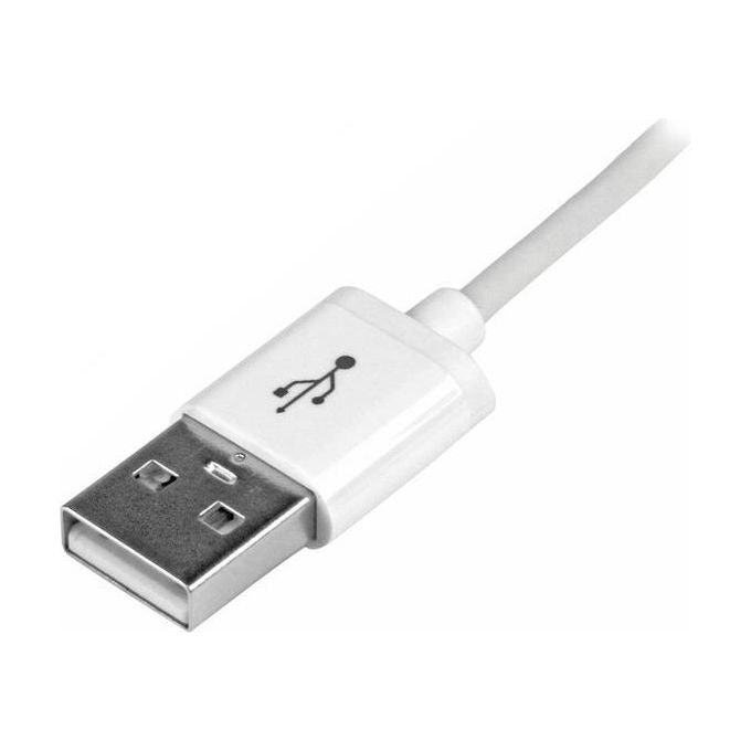StarTech Cavo connettore lightning a 8 pin Apple Bianco a USB da 1m per iPhone - iPod - iPad