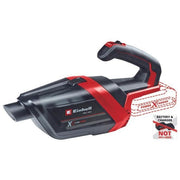 Einhell 2347190 TE-HV 18-06 Li-Solo Aspirapolvere Portatile a Batteria Power X-Change 0.6 L 18 V con 2 Livelli di Aspirazione colore Rosso