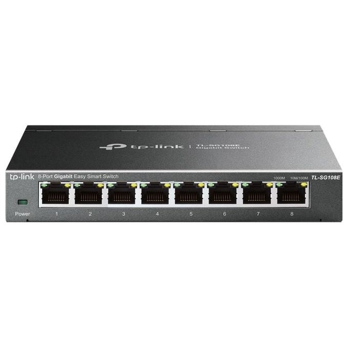 TP-LINK Switch Easysmart 8porte 10-100-1000