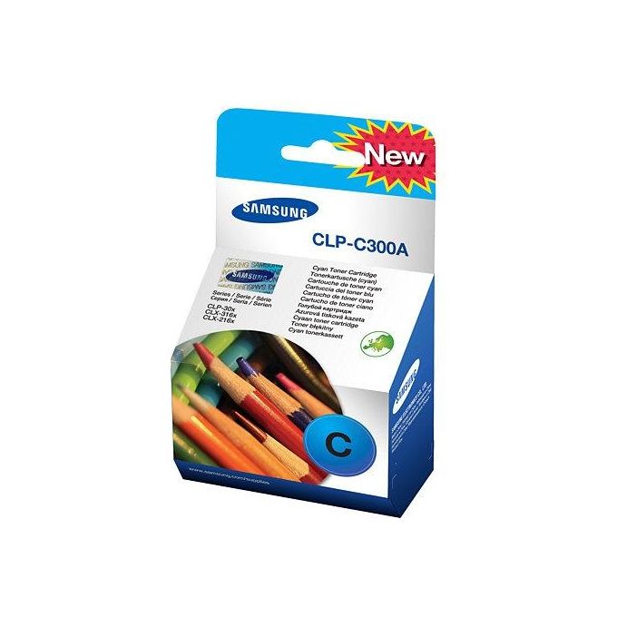 Samsung Toner CLP-C300A Ciano per CPL 300-300N-3160FN CLX-2160-2160fn da 1000 pagine
