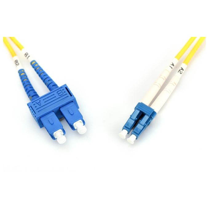 Digitus cavo fibra ottica lc a sc Mono Splitmode duplex 9-125 mt.3 (al-9lcsc-03i)