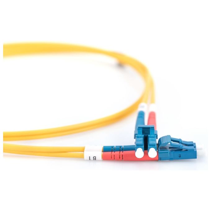 Digitus cavo fibra ottica lc a lc Mono Splitmode duplex 9-125 mt.10 (al9lclc10i)