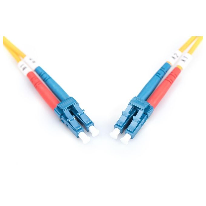Digitus cavo fibra ottica lc a lc Mono Splitmode duplex 9-125 mt.10 (al9lclc10i)